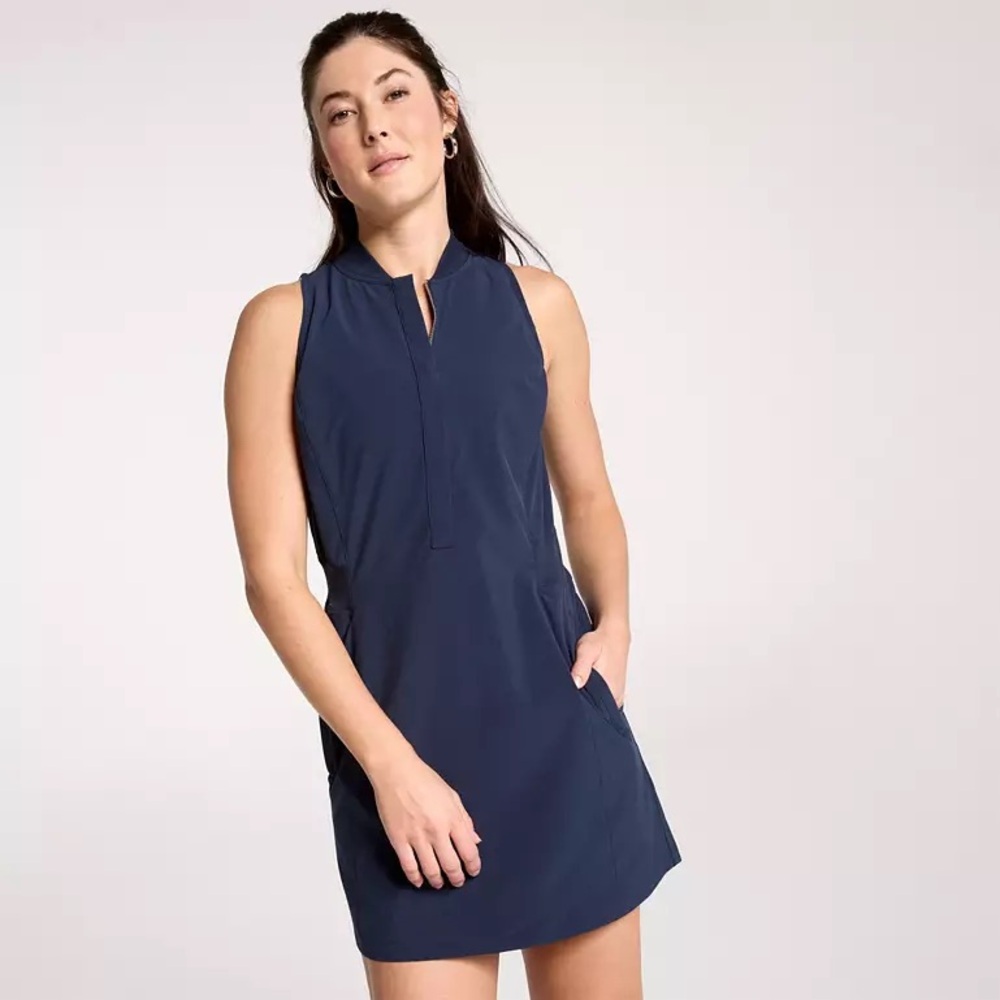 CALIA by Carrie Underwood Women’s TrueLight Dress; Navy size: Medium Like NEW!